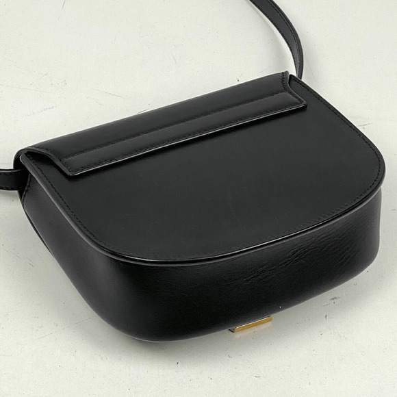 Saint Laurent Bag Shoulder Black Leather Crossbody - Picture 1 of 6